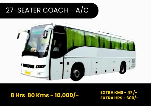 tempo traveller Bangalore tariff
