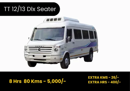 tempo traveller Bangalore tariff