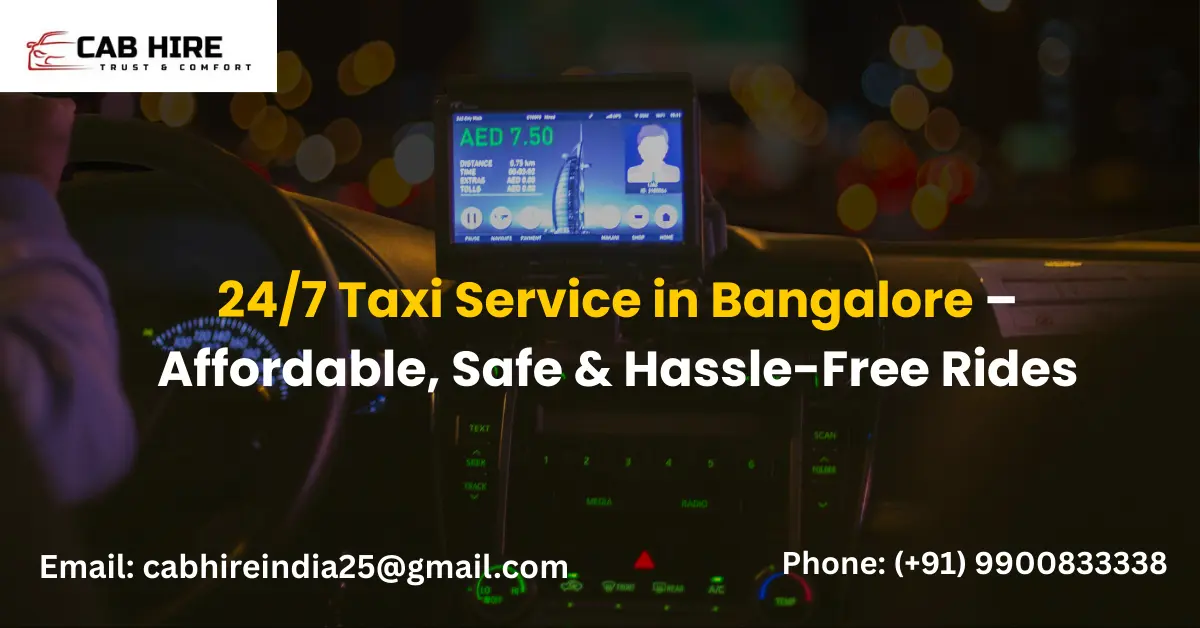 24/7 Taxi Service Bangalore