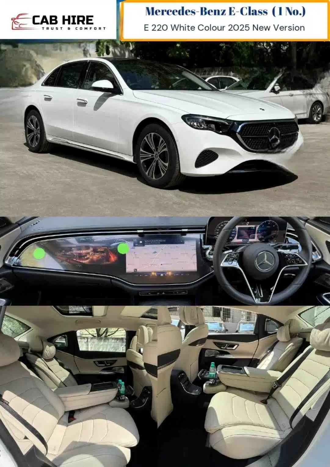 Quick glimpse of our well-maintained rental cars.