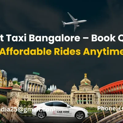 Instant Taxi Bangalore – Book Quick & Affordable Rides Anytime